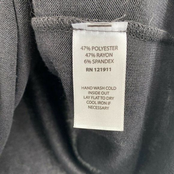 LNA Animal Print Cut Out Frill Hem Long Sleeve Pullover Sweater Black Women's XS - Picture 10 of 10